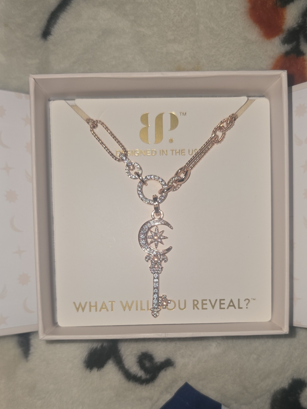 Bomb Party Halo Key Necklace